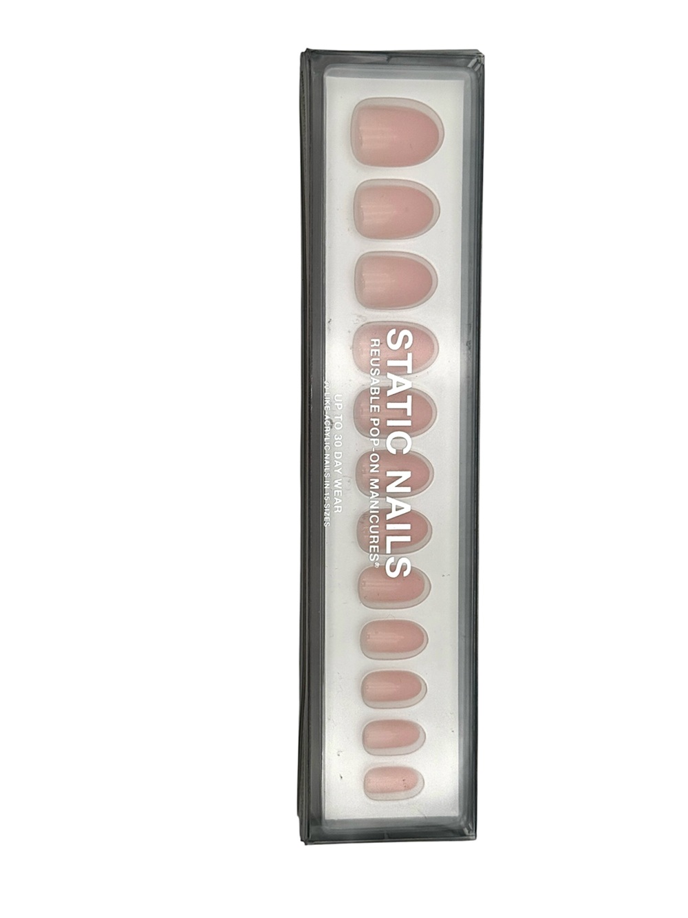 Static Nails Jetsetter Round Pop-On Manicure NWT